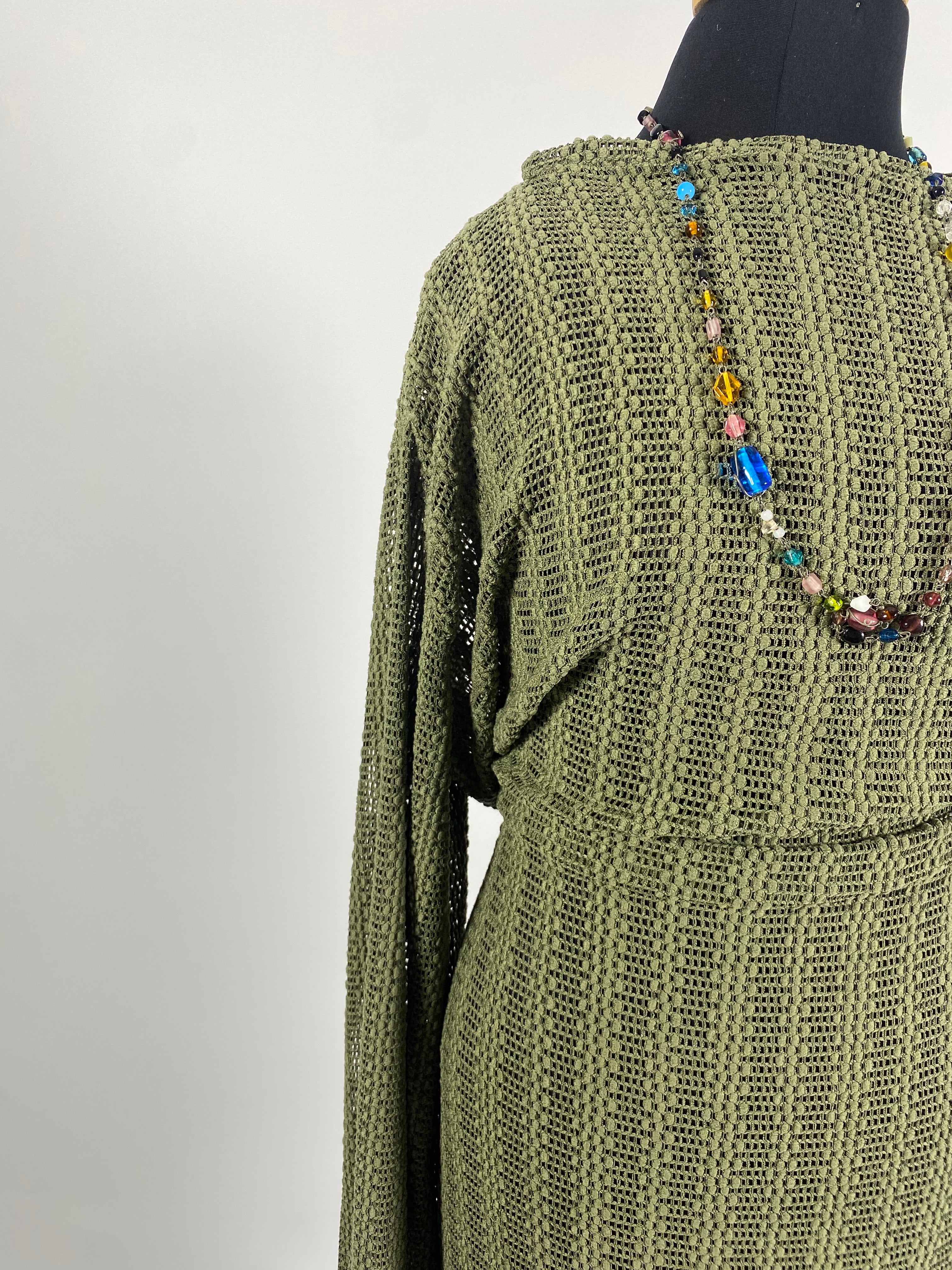 Summer beach dress(Olive)